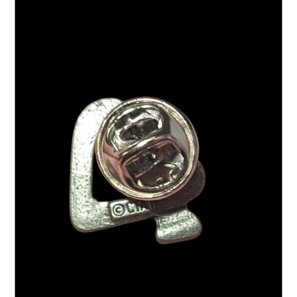 CTA Twisted Nail Heart Silver Tone Lapel Pin - Picture 4 of 8